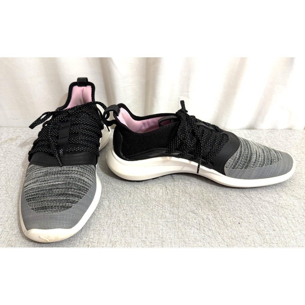 Puma Women's Ignite Black & Gray Golf Shoes Size‎ 7.5